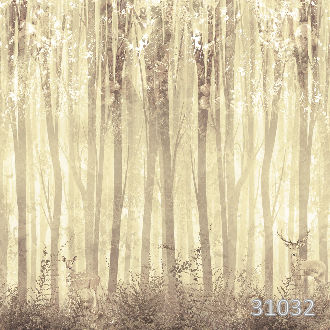 Beautiful Forest beige gradient