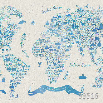 Карта на английском