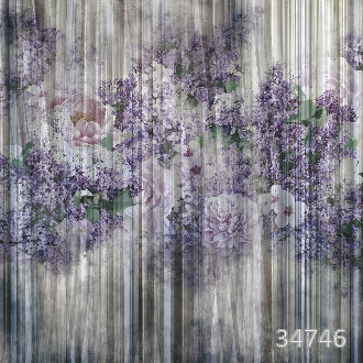 Сирень и пионы