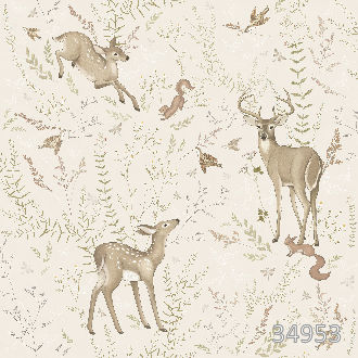 Олени на лугу