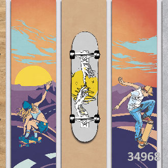 Уличный скейтборд