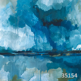 Синие разводы