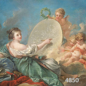 Франсуа Буше - Аллегория живописи