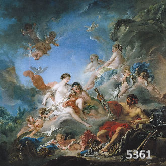 Франсуа Буше — Вулкан, вручающий Венере оружие для Энея