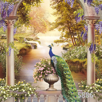 Арка с видом на речку